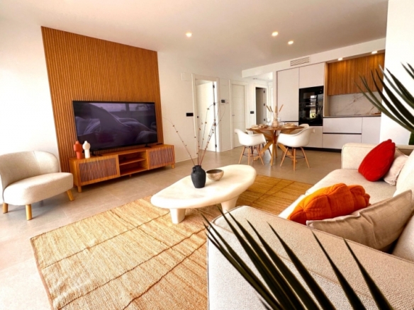 Bungalow de planta baja con 2 dormitorios a 800 m de la playa en San Pedro del Pinatar