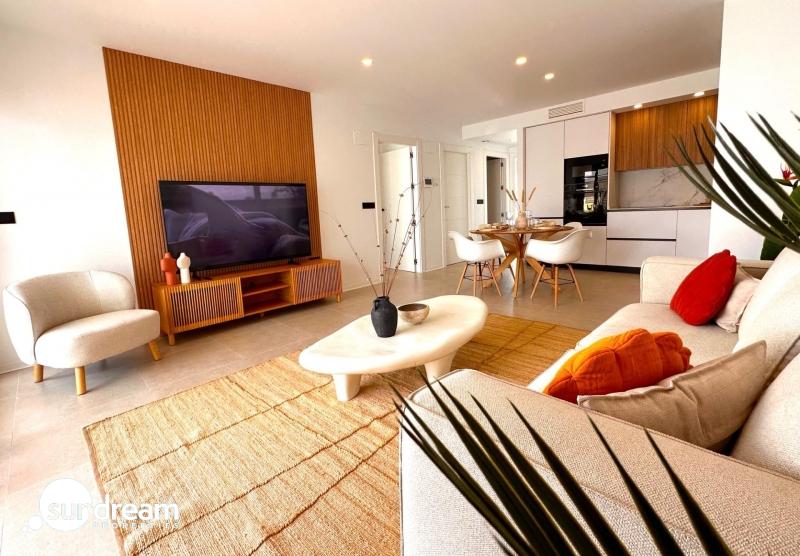 Bungalow de planta baja con 2 dormitorios a 800 m de la playa en San Pedro del Pinatar