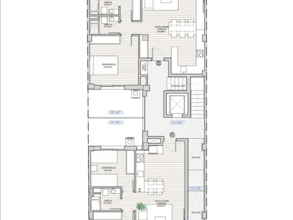 Apartamento de planta baja con 2 dormitorios cerca de la playa en Guardamar del Segura