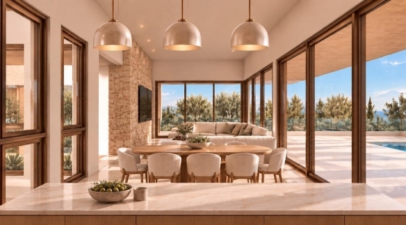 Villa exclusiva de nueva construcción de 3 dormitorios con piscina privada en gran parcela en Daya Vieja (Alicante)