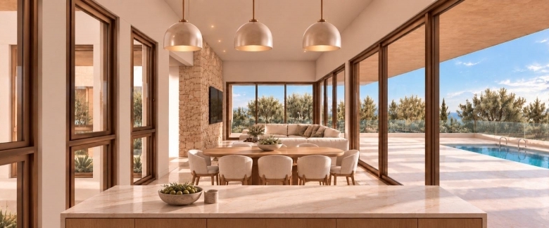 Villa exclusiva de nueva construcción de 3 dormitorios con piscina privada en gran parcela en Daya Vieja (Alicante)