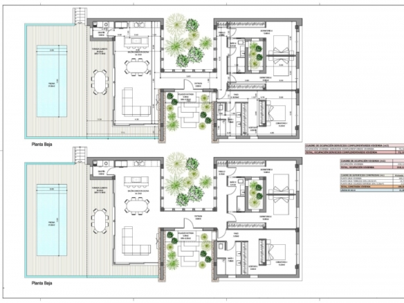 Villa exclusiva de nueva construcción de 3 dormitorios con piscina privada en gran parcela en Daya Vieja (Alicante)