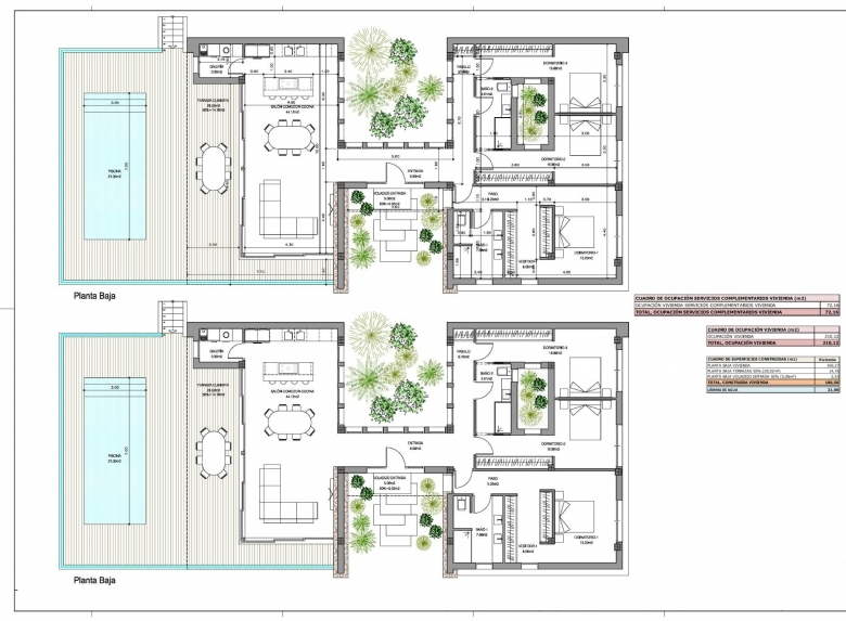 Villa exclusiva de nueva construcción de 3 dormitorios con piscina privada en gran parcela en Daya Vieja (Alicante)