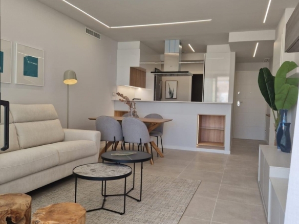 Ático en venta con piscina en playa l’Estanyo Denia