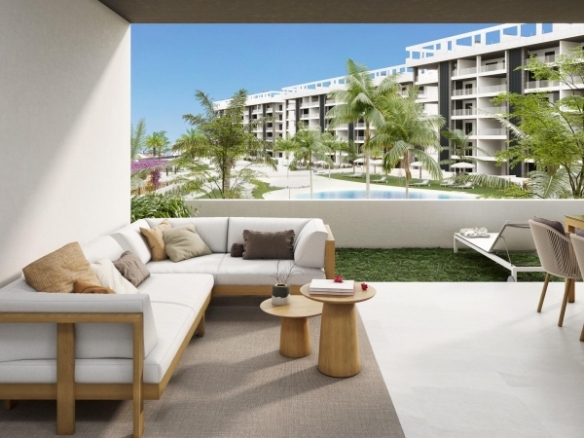 Ático en venta obra nueva con garaje en playa Torrevieja
