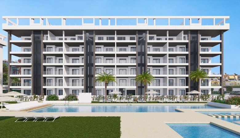 Ático en venta obra nueva con garaje en playa Torrevieja