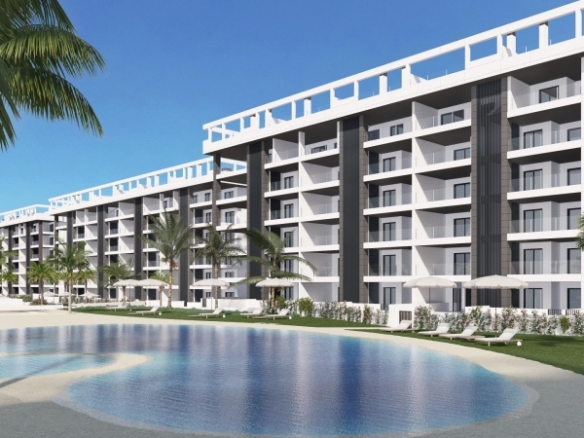 Ático en venta obra nueva con garaje en playa Torrevieja