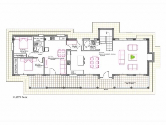 Villa obra nueva en venta con mucho terreno en Pinoso