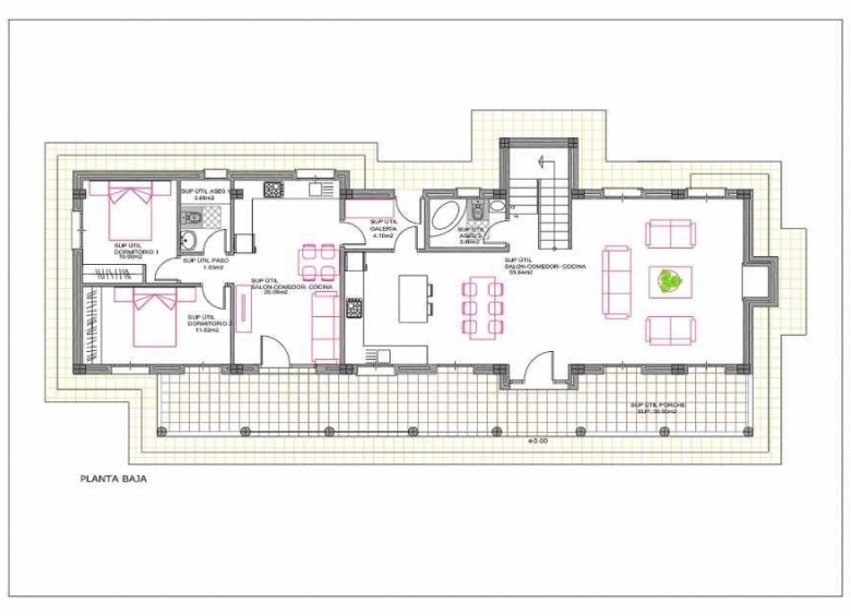 Villa obra nueva en venta con mucho terreno en Pinoso