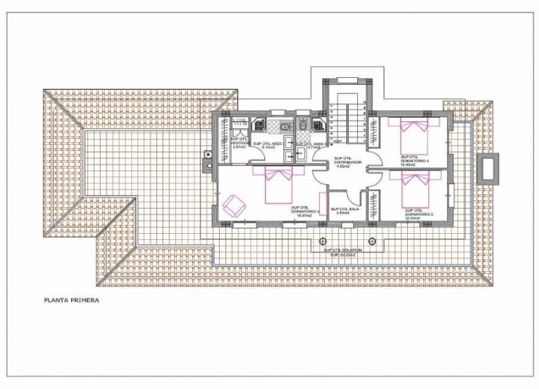Villa obra nueva en venta con mucho terreno en Pinoso
