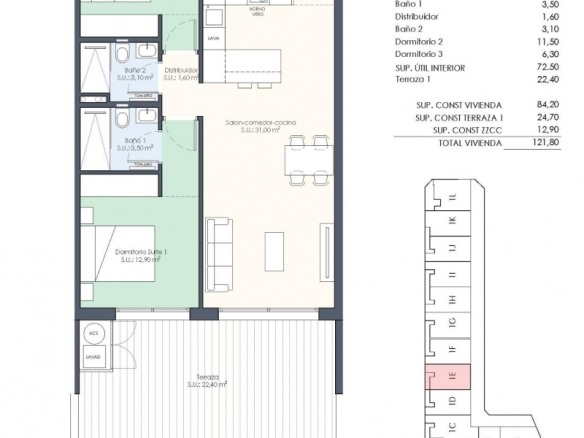 Apartamento en venta obra nueva con piscina Benijofar