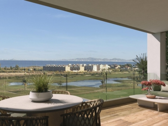 Ático obra nueva 2 dormitorios Resort Golf Los Alcázares