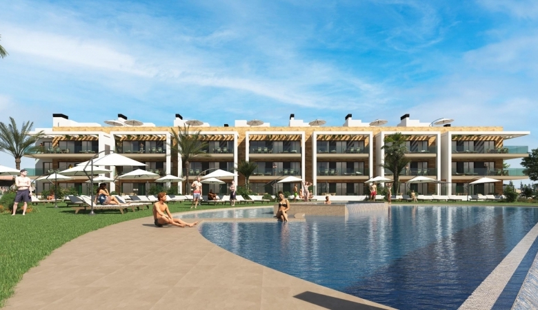 Ático obra nueva 2 dormitorios Resort Golf Los Alcázares
