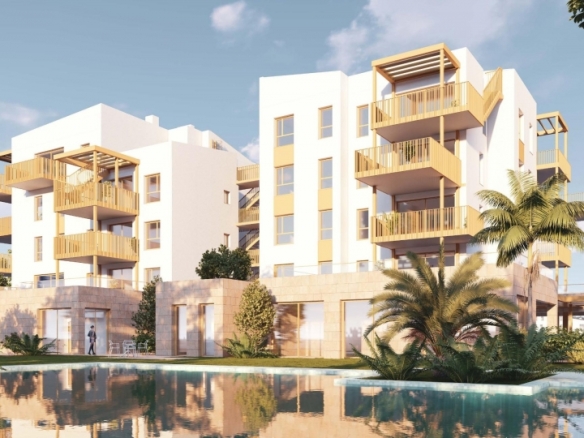 Ático en venta obra nueva con piscina y garaje El Vergel
