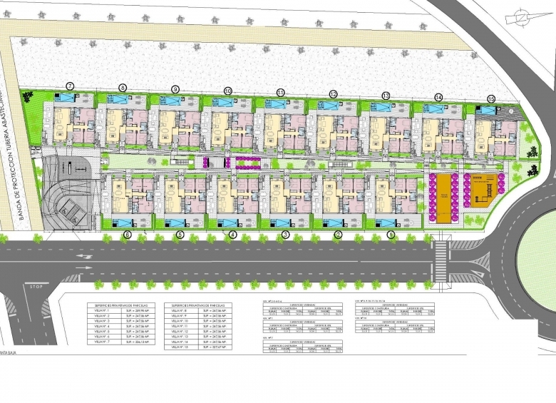 Villas de obra nueva en venta con piscina Torrevieja