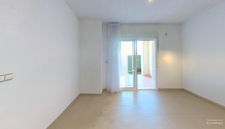 Piso en venta con 2 habitaciones y piscina en Cabo Roig