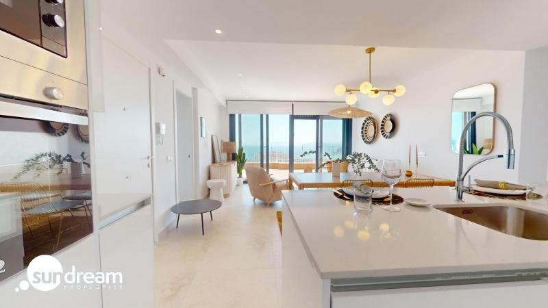 Nuevos apartamentos con espectaculares vistas al mar y a la montaña en Águilas(Murcia).
