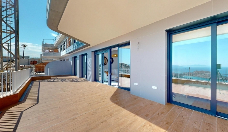 Nuevos apartamentos con espectaculares vistas al mar y a la montaña en Águilas(Murcia).