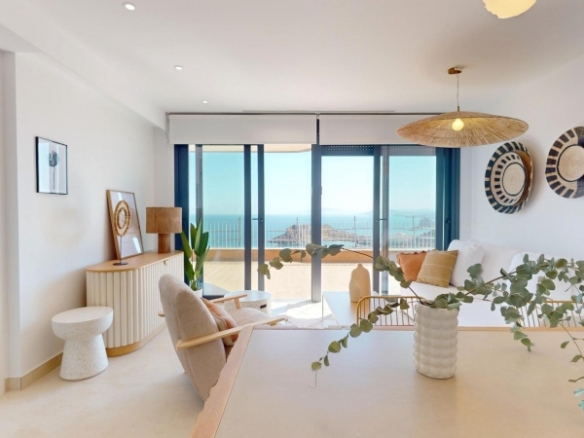 Nuevos apartamentos con espectaculares vistas al mar y a la montaña en Águilas(Murcia).