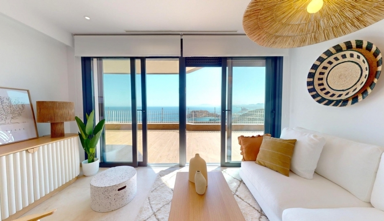 Nuevos apartamentos con espectaculares vistas al mar y a la montaña en Águilas(Murcia).