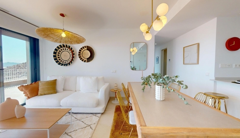 Nuevos apartamentos con espectaculares vistas al mar y a la montaña en Águilas(Murcia).