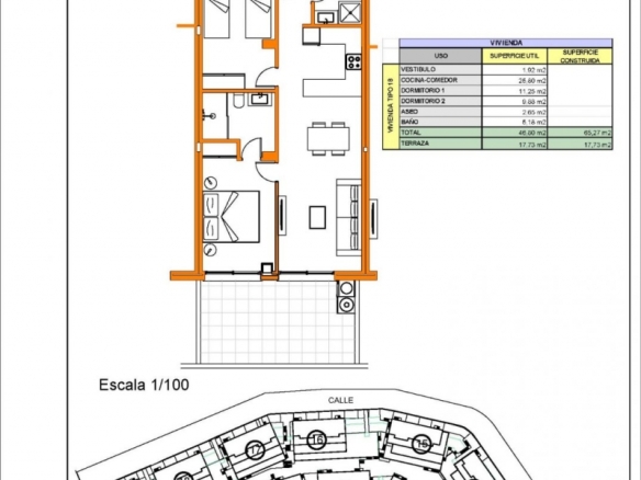 APARTAMENTO DE 2 DORMITORIOS CON VISTAS AL MAR EN XERESA(GANDÍA).