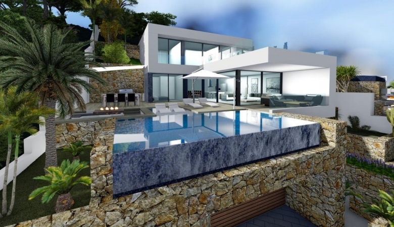 VILLA EXCLUSIVA CON VISTAS ESPECTACULARES EN CALPE