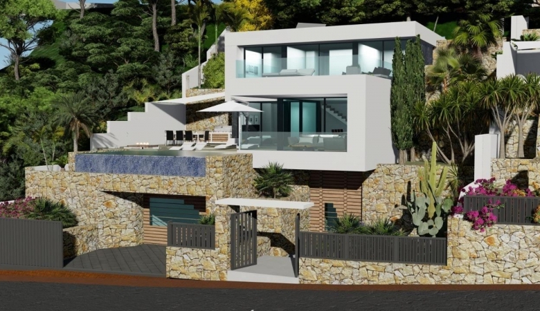 VILLA EXCLUSIVA CON VISTAS ESPECTACULARES EN CALPE
