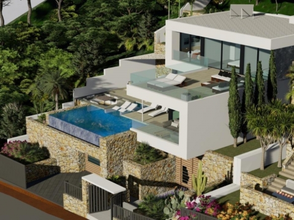 VILLA EXCLUSIVA CON VISTAS ESPECTACULARES EN CALPE