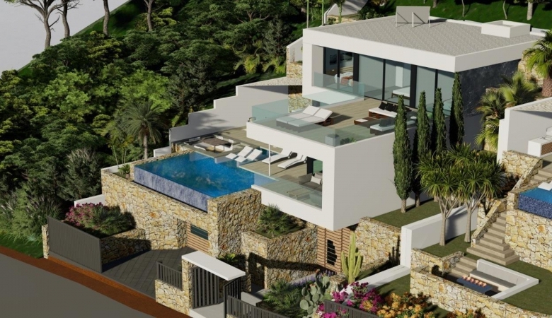 VILLA EXCLUSIVA CON VISTAS ESPECTACULARES EN CALPE