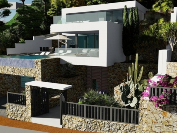 VILLA EXCLUSIVA CON VISTAS ESPECTACULARES EN CALPE