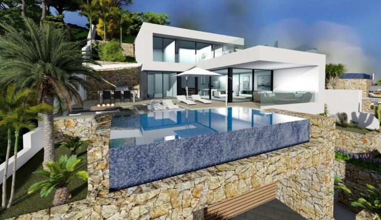 VILLA EXCLUSIVA CON VISTAS ESPECTACULARES EN CALPE