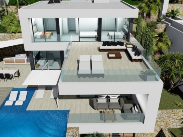 VILLA EXCLUSIVA CON VISTAS ESPECTACULARES EN CALPE