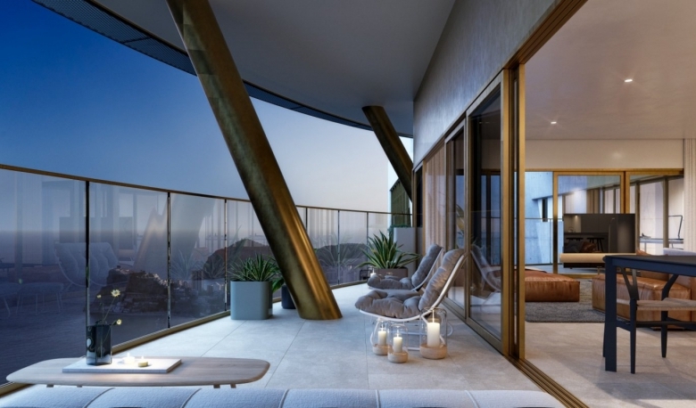 EXCLUSIVO APARTAMENTO EN RASCACIELOS ICONICO DE 3 DORMITORIOS CON VISTAS ESPECTACULARES(BENIDORM).