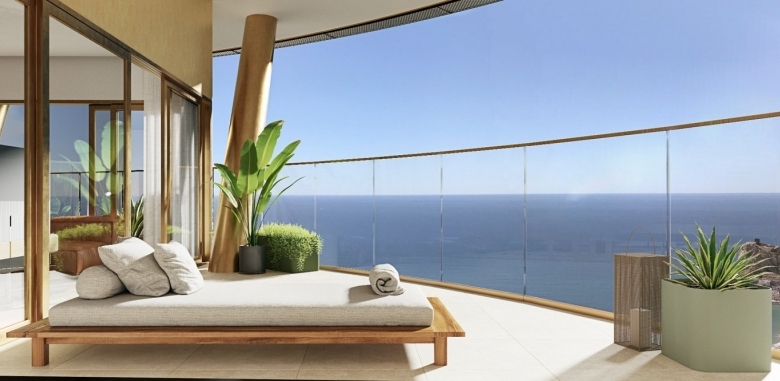 EXCLUSIVO APARTAMENTO EN RASCACIELOS ICONICO DE 3 DORMITORIOS CON VISTAS ESPECTACULARES(BENIDORM).