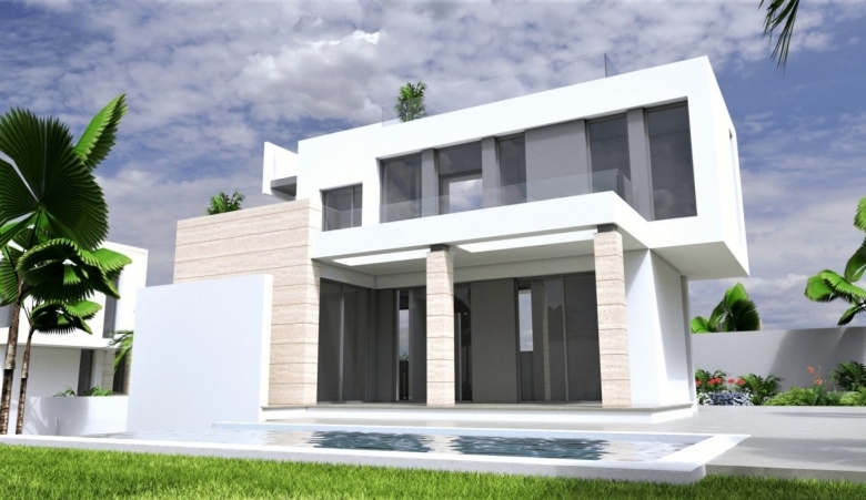 FANTASTICAS VILLAS DE OBRA NUEVA EN TORREVIEJA.
