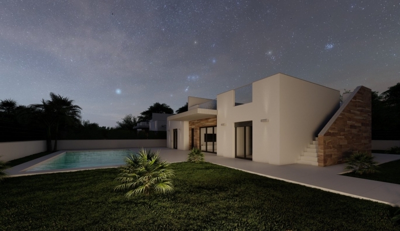 VILLAS DE OBRA NUEVA EN ROLDAN.