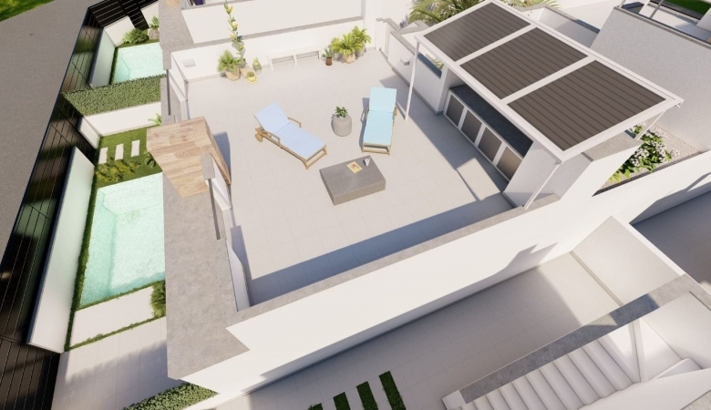 VILLAS PAREADAS DE OBRA NUEVA EN ROLDAN