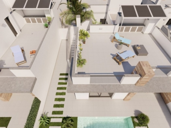 VILLAS PAREADAS DE OBRA NUEVA EN ROLDAN