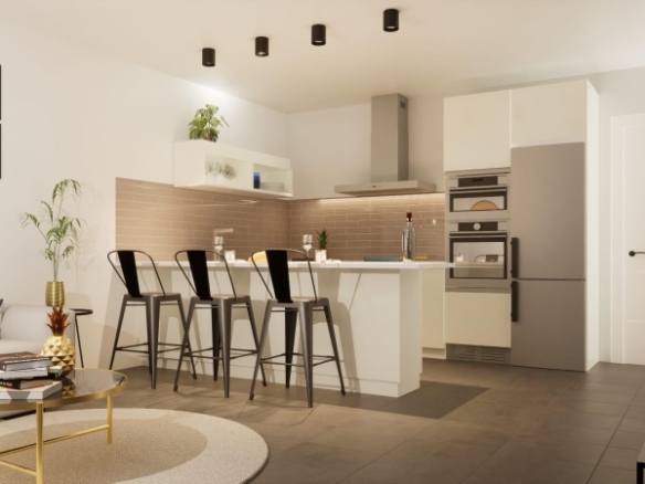 COMPLEJO RESIDENCIAL DE OBRA NUEVA CON VISTAS AL MAR EN FINESTRAT