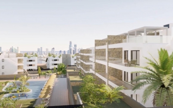 COMPLEJO RESIDENCIAL DE OBRA NUEVA CON VISTAS AL MAR EN FINESTRAT