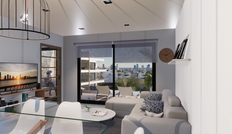 COMPLEJO RESIDENCIAL DE OBRA NUEVA CON VISTAS AL MAR EN FINESTRAT