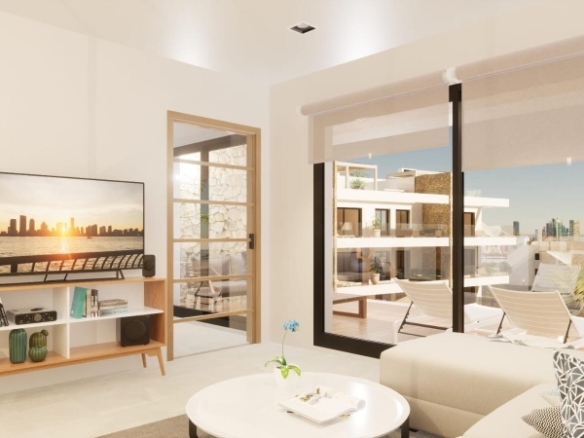 COMPLEJO RESIDENCIAL DE OBRA NUEVA CON VISTAS AL MAR EN FINESTRAT