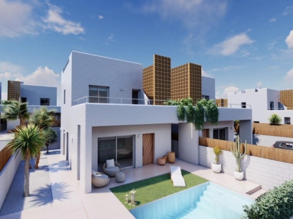 VILLA INDEPENDIENTE DE NUEVA CONSTRUCCIÓN DE 3 DORM. EN PILAR DE LA HORADADA