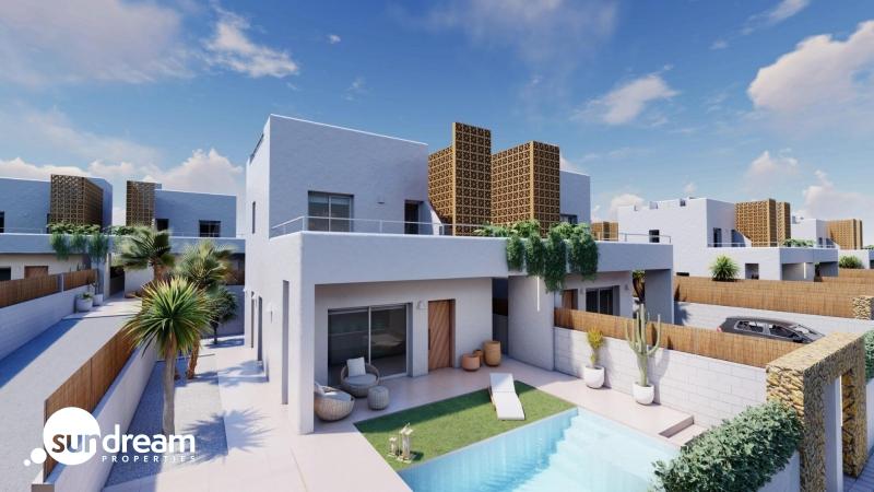 VILLA INDEPENDIENTE DE NUEVA CONSTRUCCIÓN DE 3 DORM. EN PILAR DE LA HORADADA
