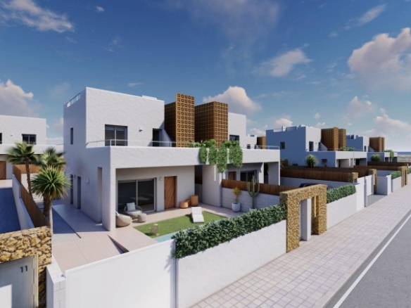 VILLA INDEPENDIENTE DE NUEVA CONSTRUCCIÓN DE 3 DORM. EN PILAR DE LA HORADADA