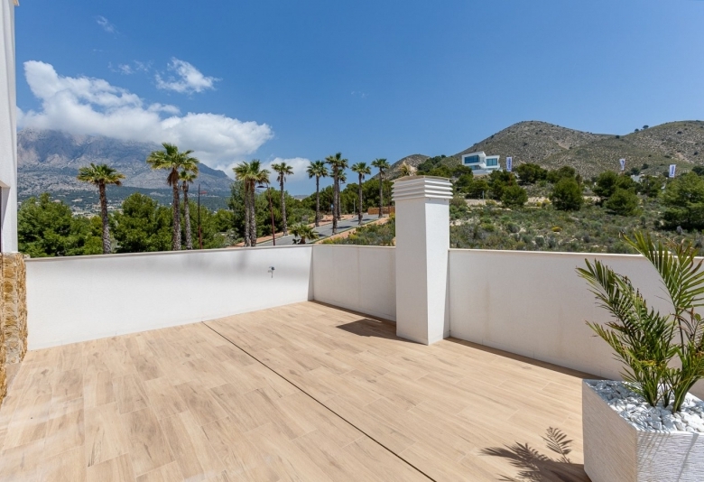 VILLAS DE UNA PLANTA DE OBRA NUEVA EN BALCON DE FINESTRAT