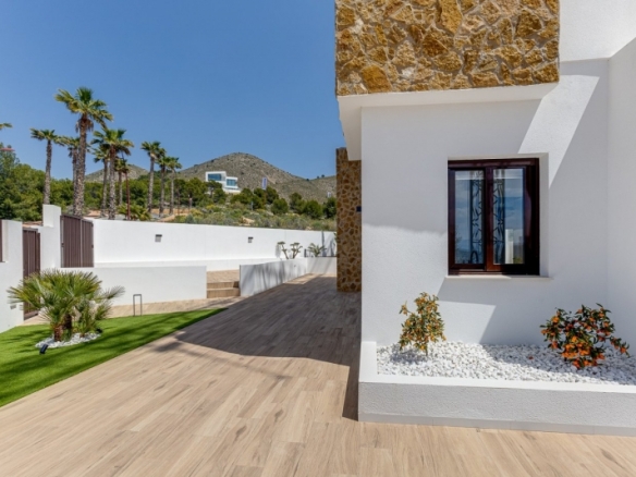 VILLAS DE UNA PLANTA DE OBRA NUEVA EN BALCON DE FINESTRAT