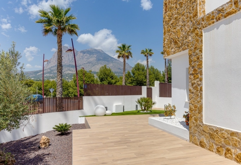VILLAS DE UNA PLANTA DE OBRA NUEVA EN BALCON DE FINESTRAT