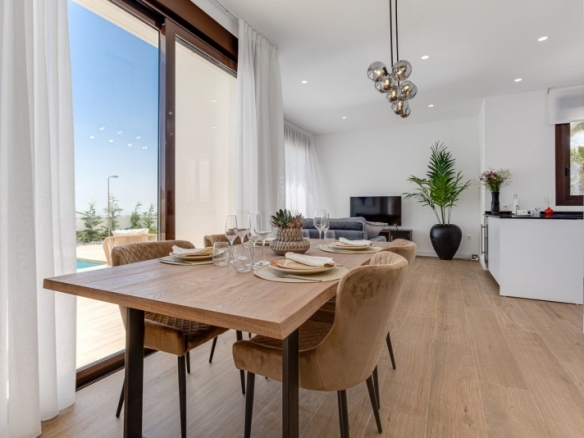 VILLAS DE UNA PLANTA DE OBRA NUEVA EN BALCON DE FINESTRAT